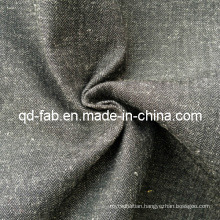 Cotton/Linen Yarn Dyed Shirting Fabric (QF13-0766)